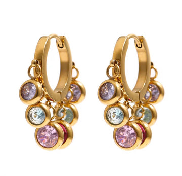 Arkaee Aurora Drop Hoops