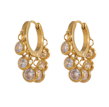 Arkaee Aurora Drop Hoops