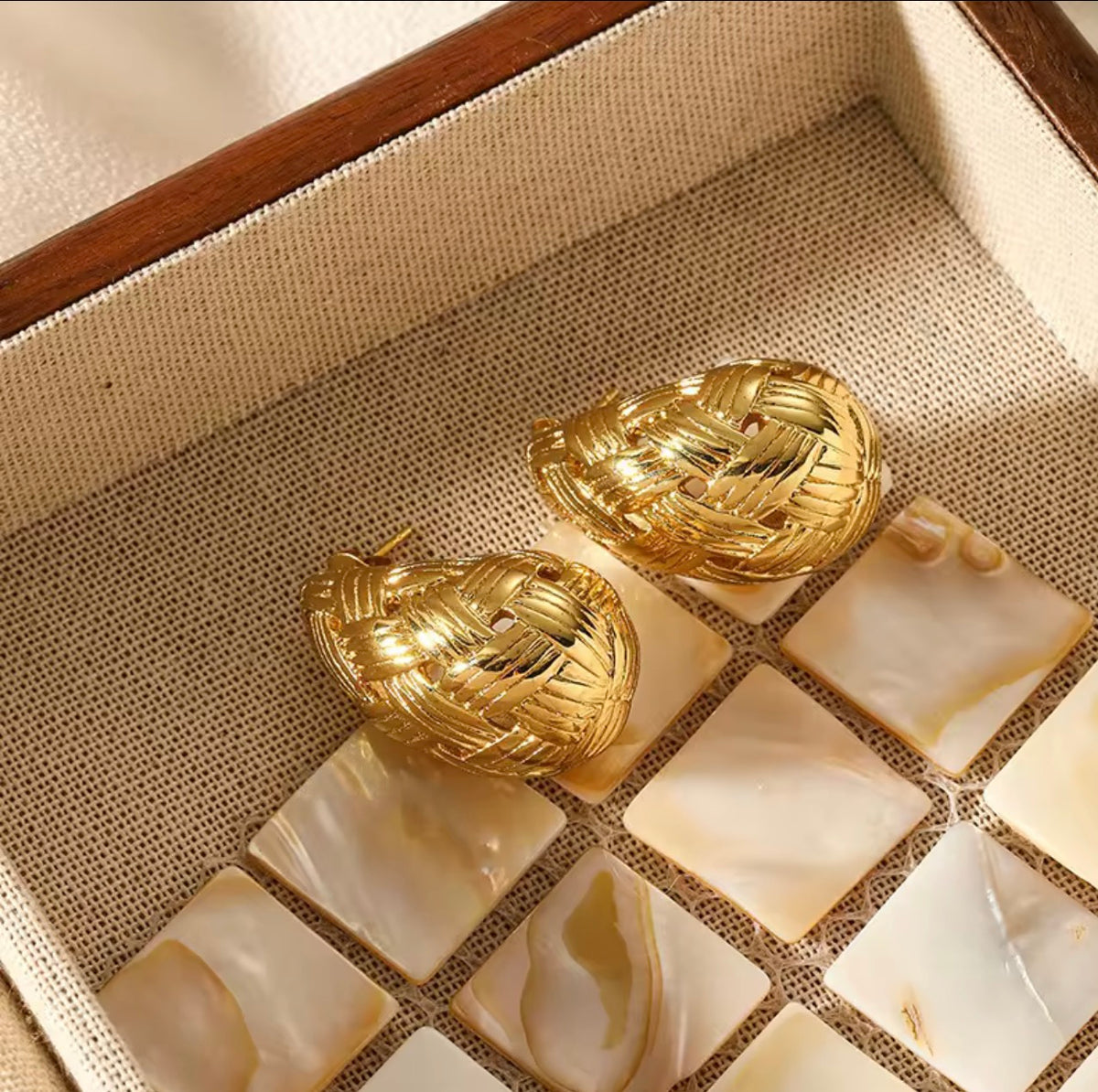 Molten Weave Earrings
