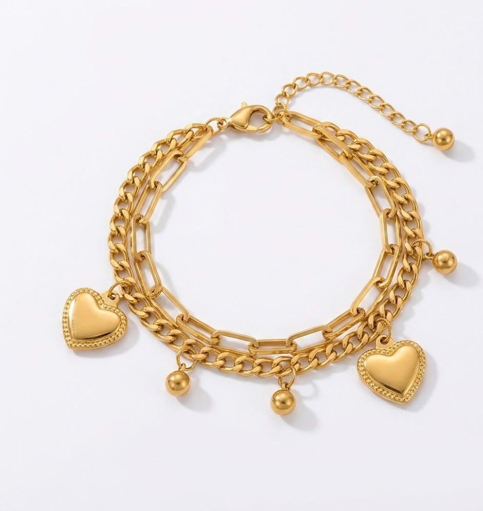 Twin Chain Heart